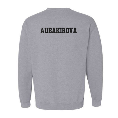 Wichita State - NCAA Women's Tennis : Sati Aubakirova - Crewneck Sweatshirt-1