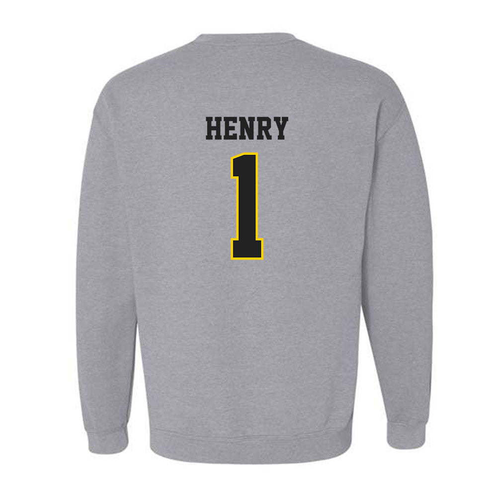 Wichita State - NCAA Baseball : Zeb Henry - Crewneck Sweatshirt-1