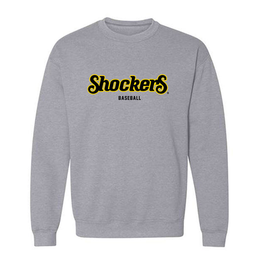 Wichita State - NCAA Baseball : Ethan Gonzalez - Crewneck Sweatshirt-0