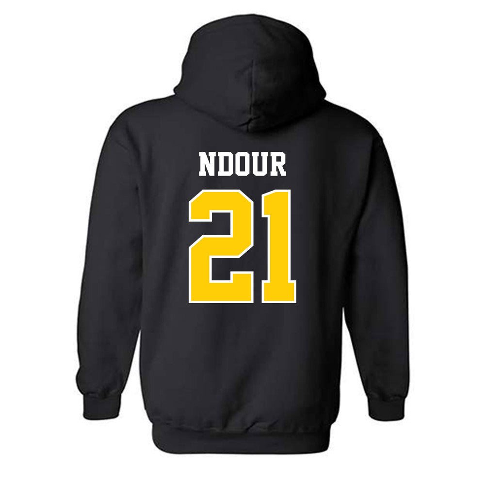 Wichita State - NCAA Women's Basketball : Aicha Ndour - Hooded Sweatshirt-1