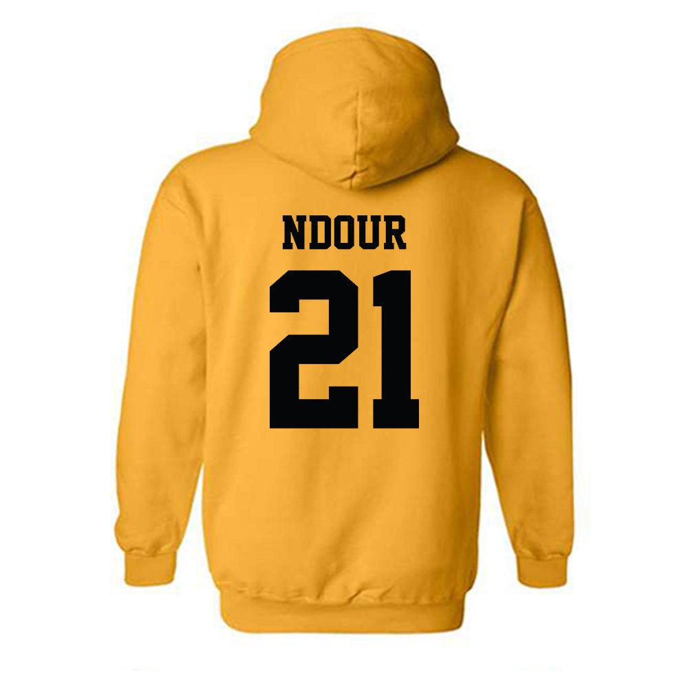 Wichita State - NCAA Women's Basketball : Aicha Ndour - Classic Shersey Hooded Sweatshirt-1