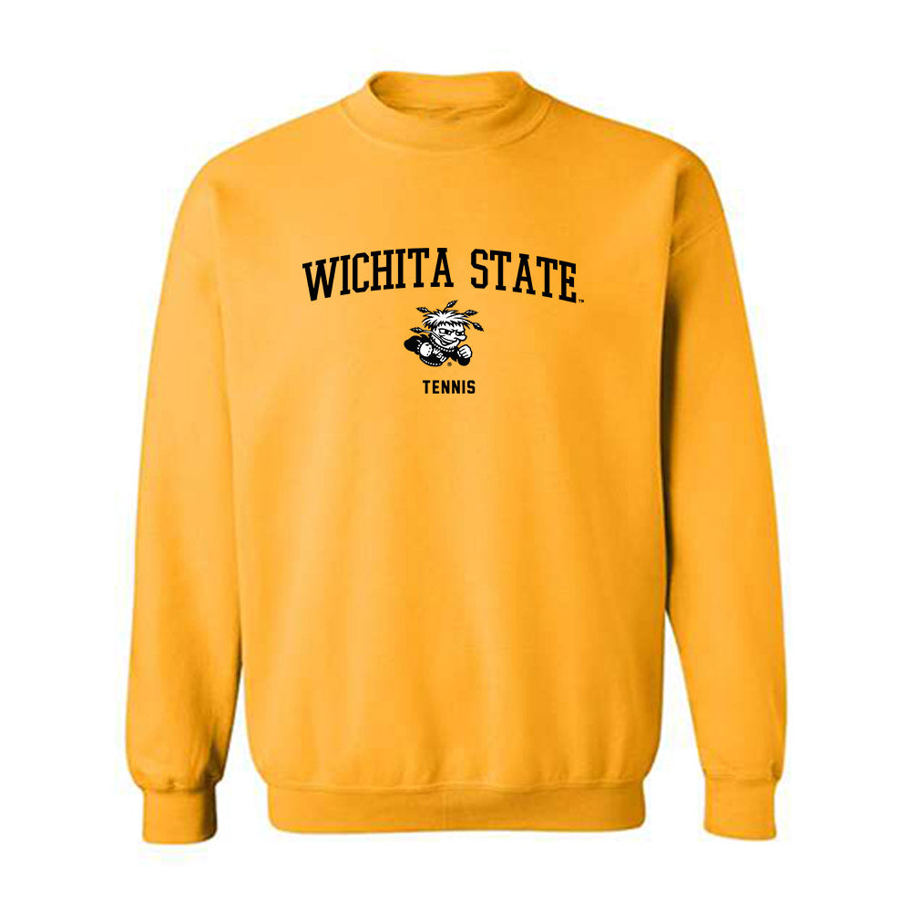 Wichita State - NCAA Women's Tennis : Sati Aubakirova - Classic Shersey Crewneck Sweatshirt-0