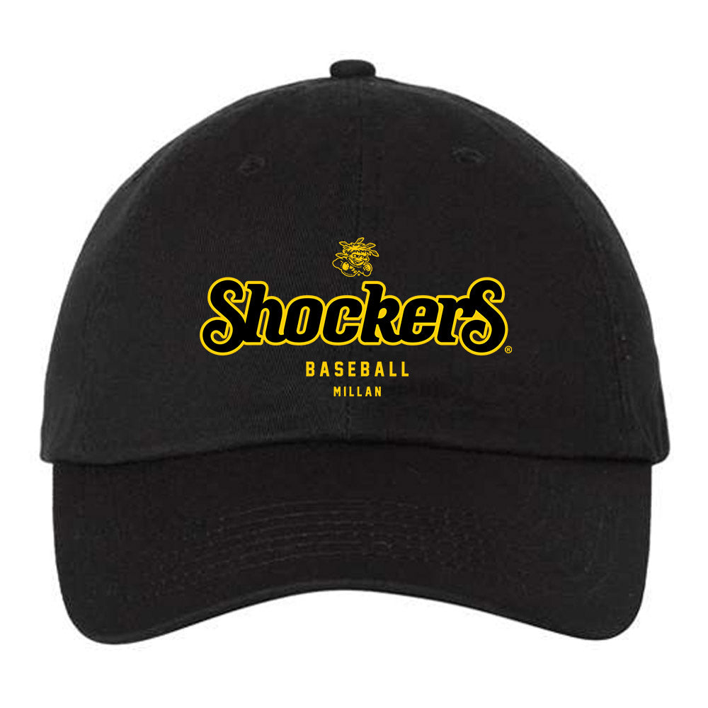 Wichita State - NCAA Baseball : Mauricio Millan - Dad Hat-0