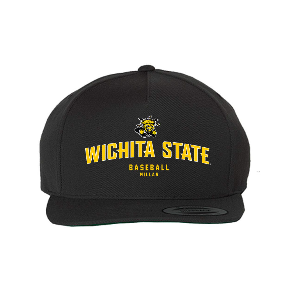 Wichita State - NCAA Baseball : Mauricio Millan - Snapback Hat-0