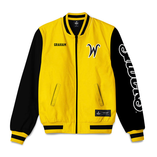 Wichita State - NCAA Men's Cross Country : Colin Graham - Bomber Jacket-0