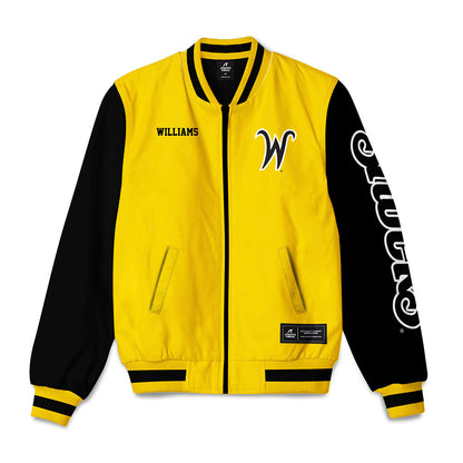 Wichita State - NCAA Men's Track & Field : Travon Williams - Bomber Jacket-0