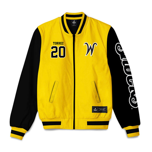 Wichita State - NCAA Women's Volleyball : Kaydence Torrez - Bomber Jacket-0