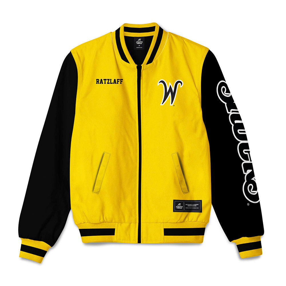 Wichita State - NCAA Men's Track & Field : Carson Ratzlaff - Bomber Jacket-0