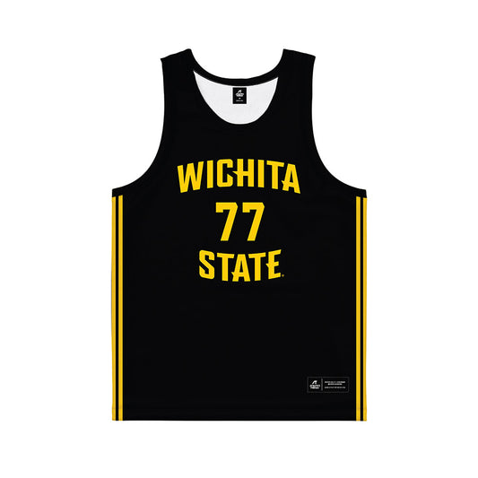 Wichita State - NCAA Women's Basketball : Sophie Benharouga - Black Basketball Jersey-0