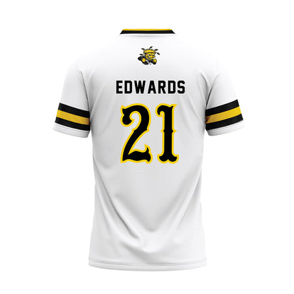 Wichita State - NCAA Softball : Jenna Edwards - White Baseball Jersey-1