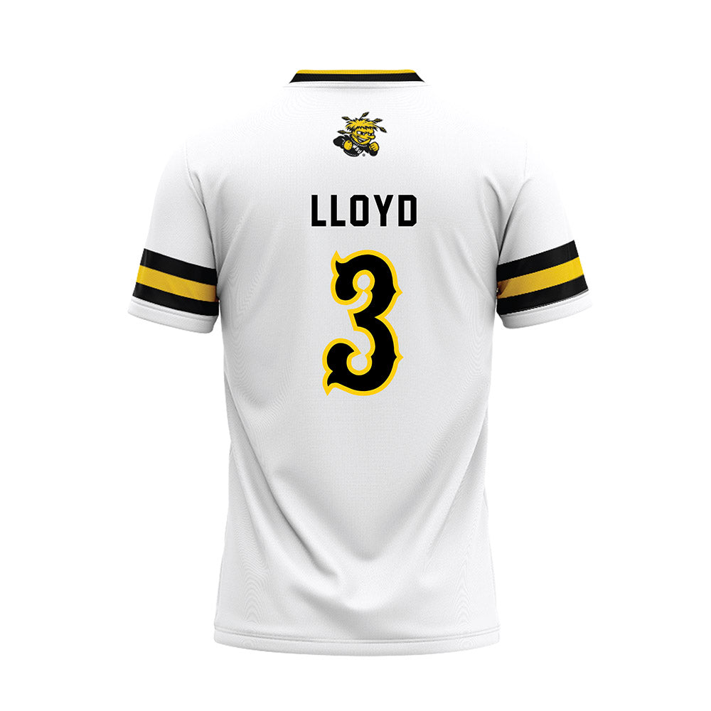 Wichita State - NCAA Softball : Morgan Lloyd - White Baseball Jersey-1