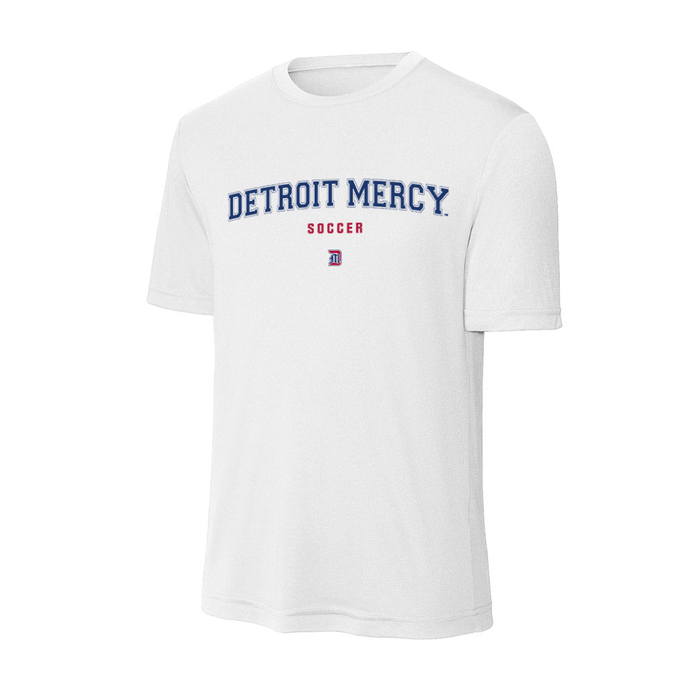 Detroit Mercy - NCAA Men's Soccer : Tom Nkassa - Activewear T-Shirt-0