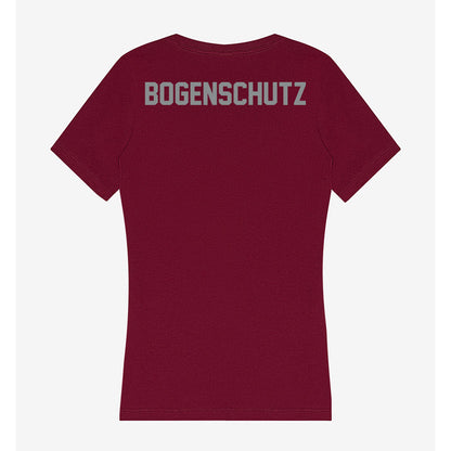 Montana - NCAA Women's Golf : Kate Bogenschutz - Women's V-Neck T-Shirt-1