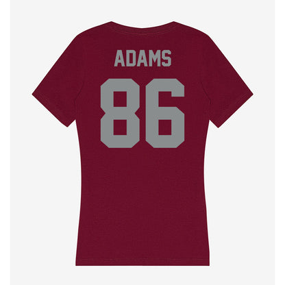 Montana - NCAA Football : Weston Adams - Women's V-Neck T-Shirt-1