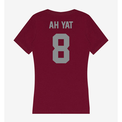 Montana - NCAA Football : Keali'i Ah Yat - Women's V-Neck T-Shirt-1