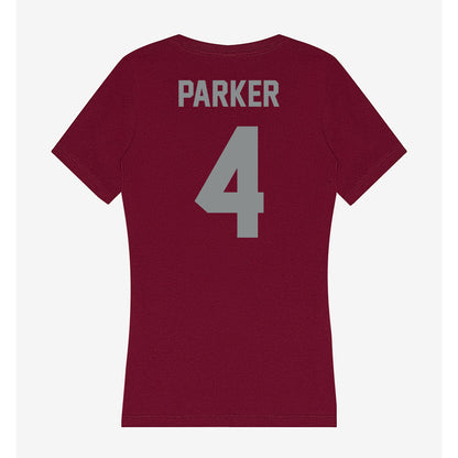 Montana - NCAA Football : Dane Parker - Women's V-Neck T-Shirt-1