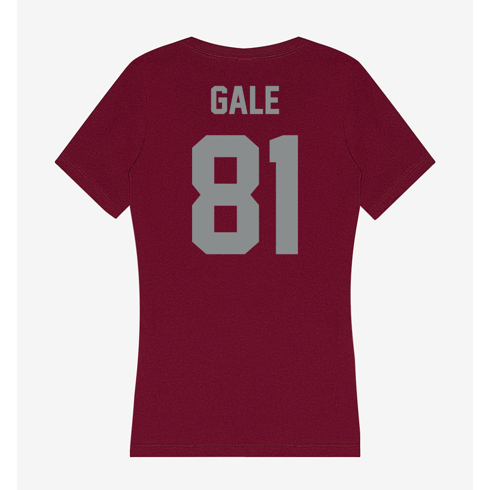 Montana - NCAA Football : Joshua Gale - Women's V-Neck T-Shirt-1