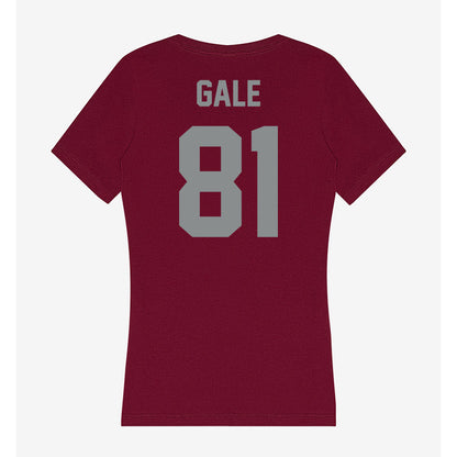 Montana - NCAA Football : Joshua Gale - Women's V-Neck T-Shirt-1