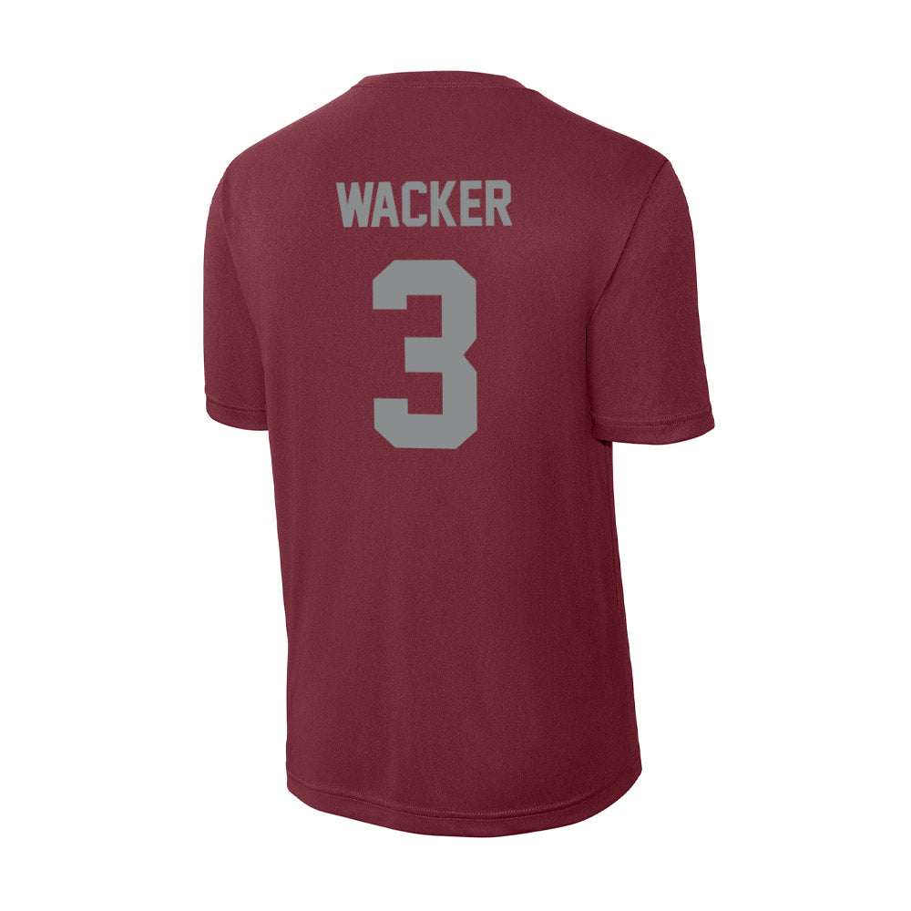 Montana - NCAA Women's Basketball : Draya Wacker - Activewear T-Shirt-1