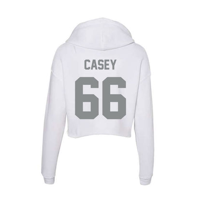Montana - NCAA Football : Brandon Casey - Women's Crop Fleece Hoodie-1