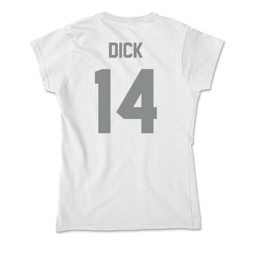 Montana - NCAA Women's Basketball : Lauren Dick - Soft Style Women’s T-Shirt-1