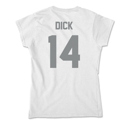 Montana - NCAA Women's Basketball : Lauren Dick - Soft Style Women’s T-Shirt-1