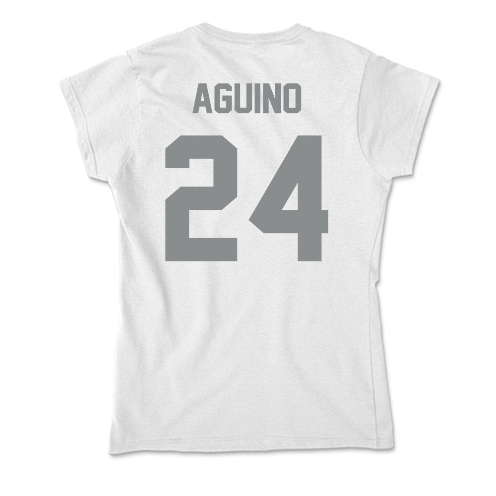Montana - NCAA Men's Basketball : Kenyon Aguino - Soft Style Women’s T-Shirt-1