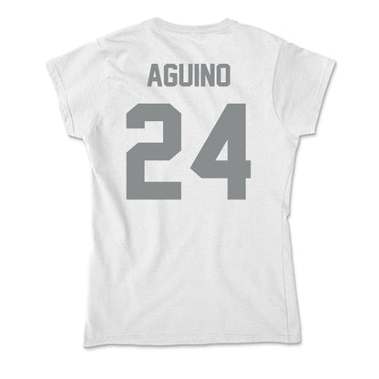 Montana - NCAA Men's Basketball : Kenyon Aguino - Soft Style Women’s T-Shirt-1