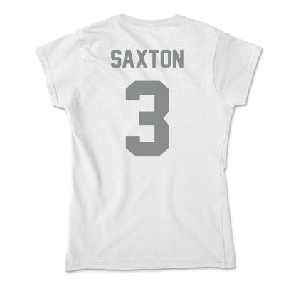Montana - NCAA Softball : Chloe Saxton - Soft Style Women’s T-Shirt-1