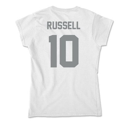 Montana - NCAA Women's Volleyball : Delaney Russell - Soft Style Women’s T-Shirt-1