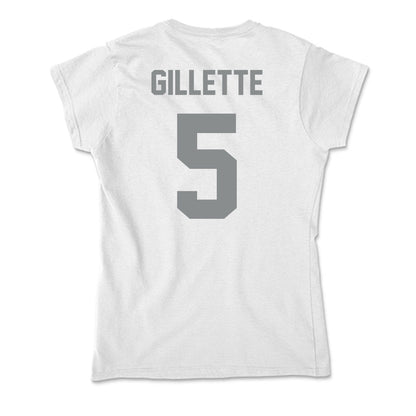 Montana - NCAA Women's Basketball : Kennedy Gillette - Soft Style Women’s T-Shirt-1