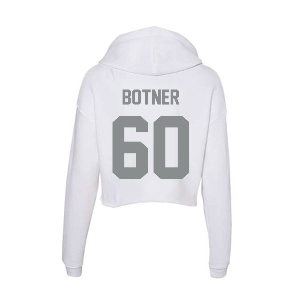 Montana - NCAA Football : Dillon Botner - Women's Crop Fleece Hoodie-1