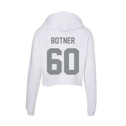 Montana - NCAA Football : Dillon Botner - Women's Crop Fleece Hoodie-1