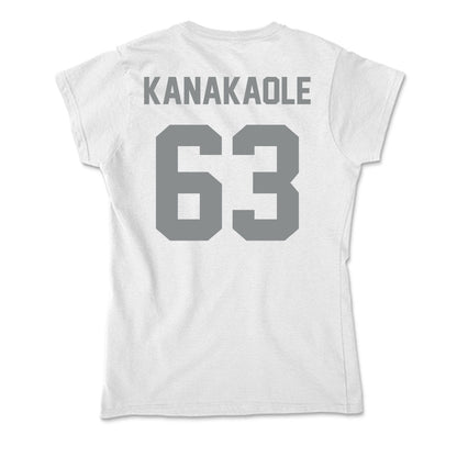 Montana - NCAA Football : Kaikoa Kanakaole - Soft Style Women’s T-Shirt-1