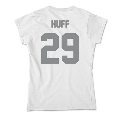 Montana - NCAA Football : Tanner Huff - Soft Style Women’s T-Shirt-1