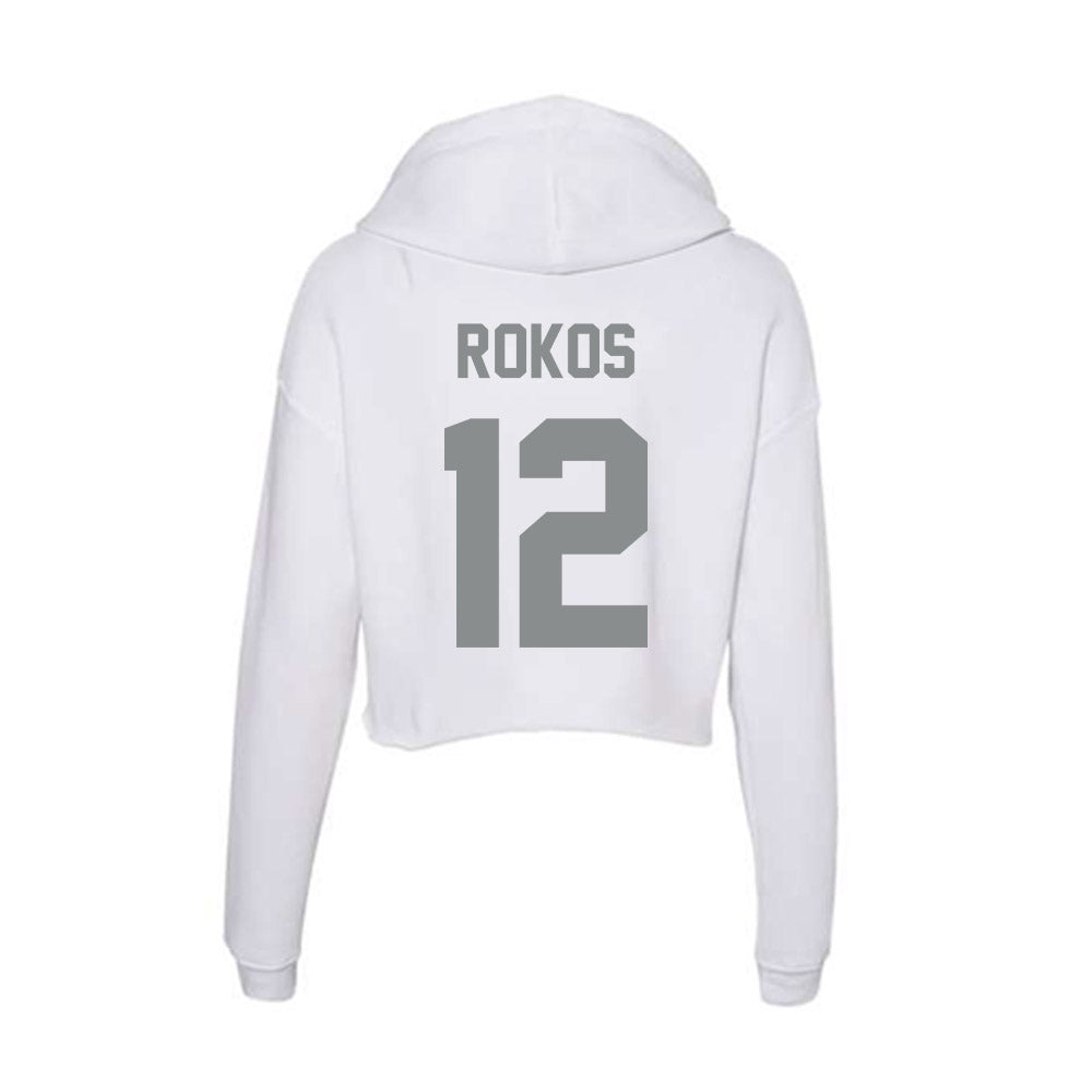 Montana - NCAA Women's Soccer : Lucie Rokos - Women's Crop Fleece Hoodie-1