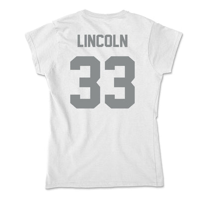Montana - NCAA Women's Basketball : Adria Lincoln - Soft Style Women’s T-Shirt-1