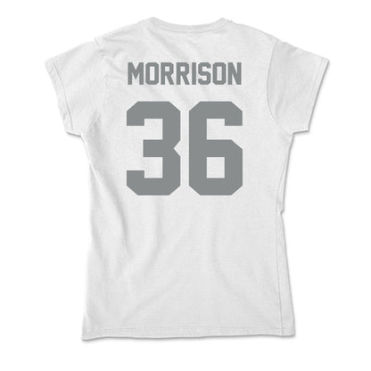 Montana - NCAA Football : Ty Morrison - Soft Style Women’s T-Shirt-1