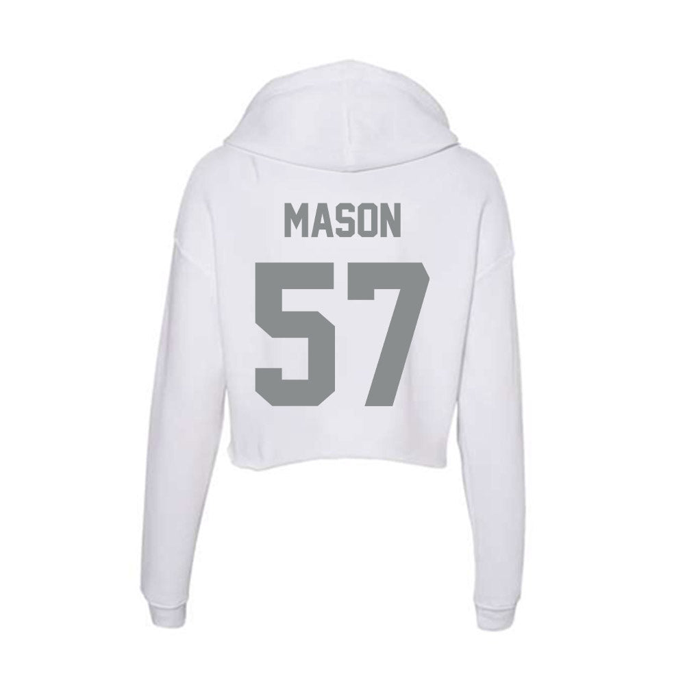Montana - NCAA Football : Jake Mason - Women's Crop Fleece Hoodie-1