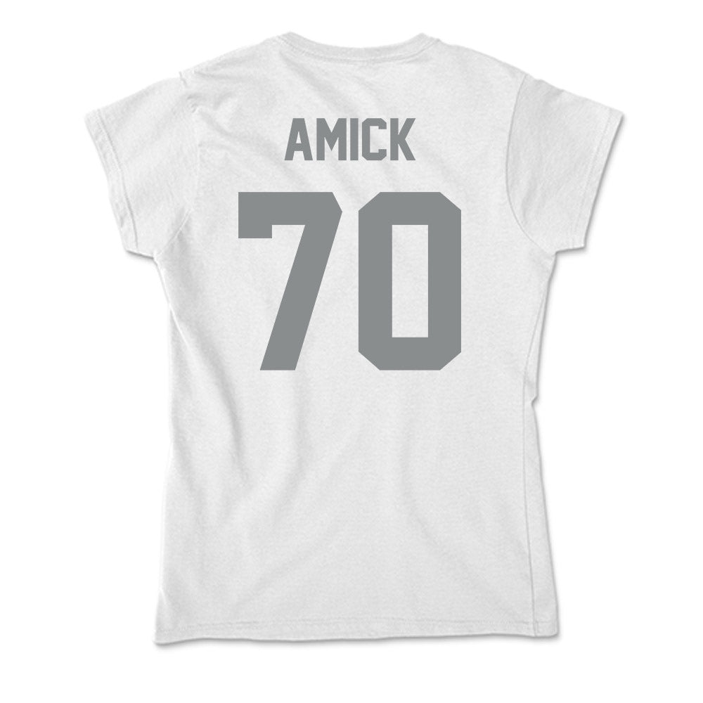 Montana - NCAA Football : Colin Amick - Soft Style Women’s T-Shirt-1