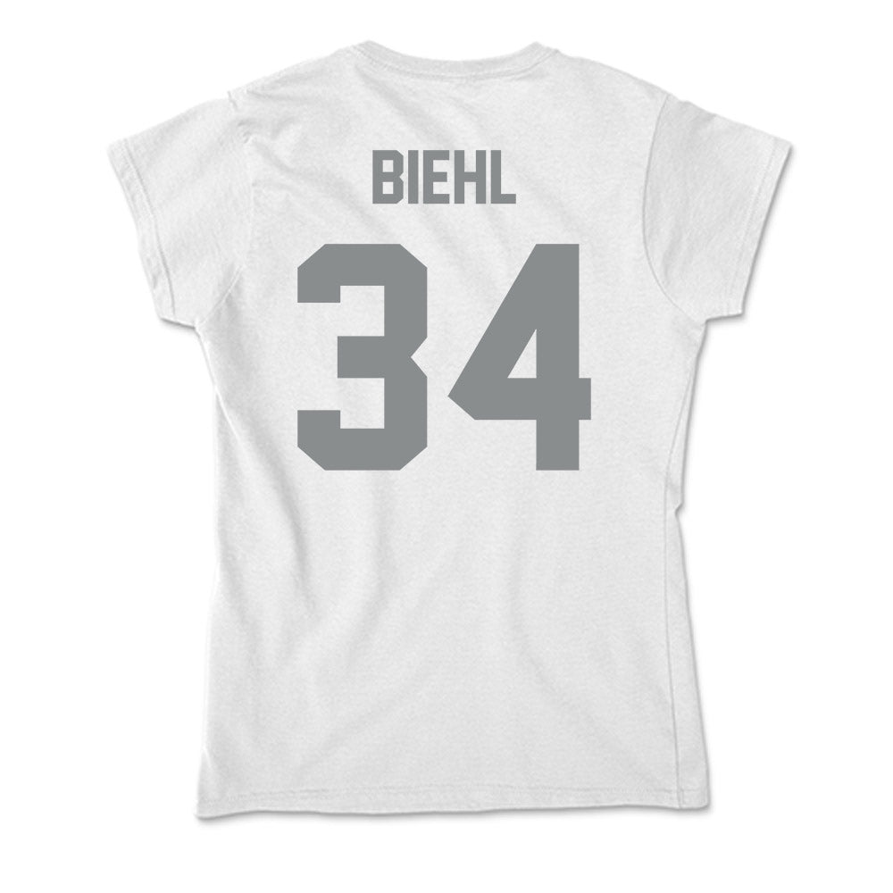 Montana - NCAA Softball : Danielle Biehl - Soft Style Women’s T-Shirt-1