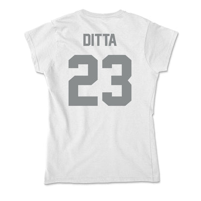 Montana - NCAA Women's Soccer : Maddie Ditta - Soft Style Women’s T-Shirt-1