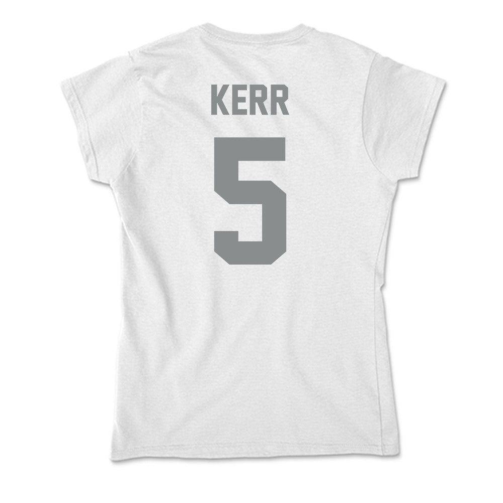 Montana - NCAA Women's Soccer : Caylee Kerr - Soft Style Women’s T-Shirt-1