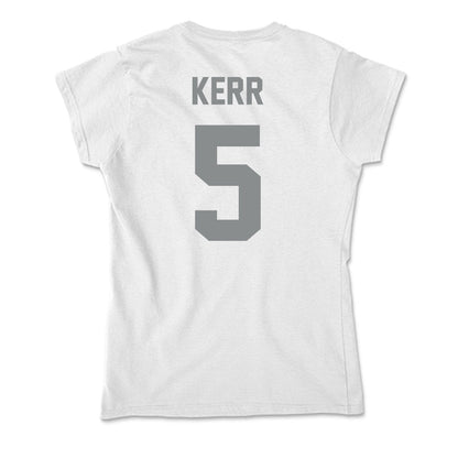 Montana - NCAA Women's Soccer : Caylee Kerr - Soft Style Women’s T-Shirt-1