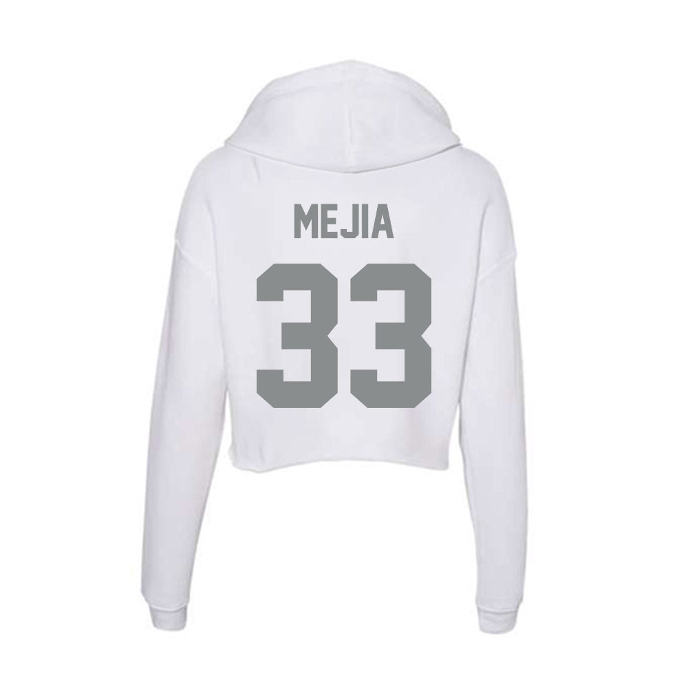 Montana - NCAA Softball : Kailee Mejia - Women's Crop Fleece Hoodie-1