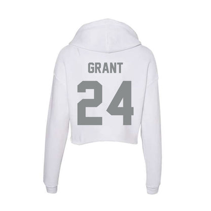 Montana - NCAA Women's Soccer : Kiera Grant - Women's Crop Fleece Hoodie-1