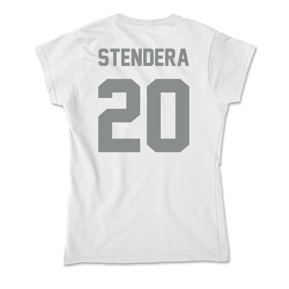 Montana - NCAA Women's Soccer : Addison Stendera - Soft Style Women’s T-Shirt-1