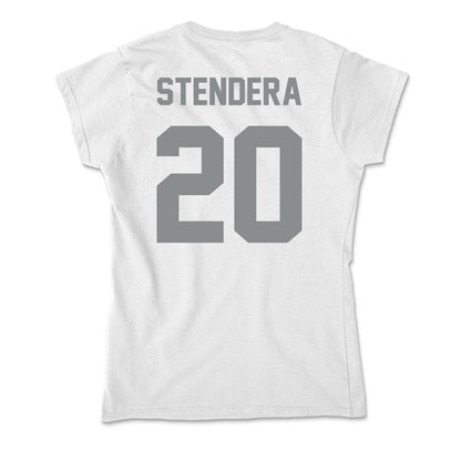 Montana - NCAA Women's Soccer : Addison Stendera - Soft Style Women’s T-Shirt-1