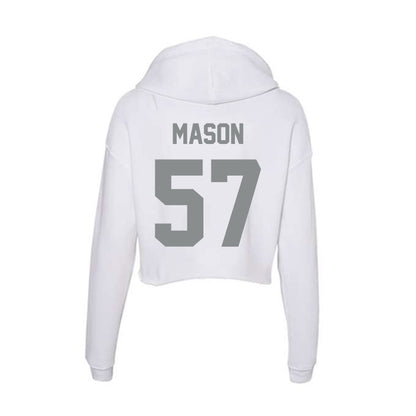 Montana - NCAA Football : Jacob Mason - Women's Crop Fleece Hoodie-1