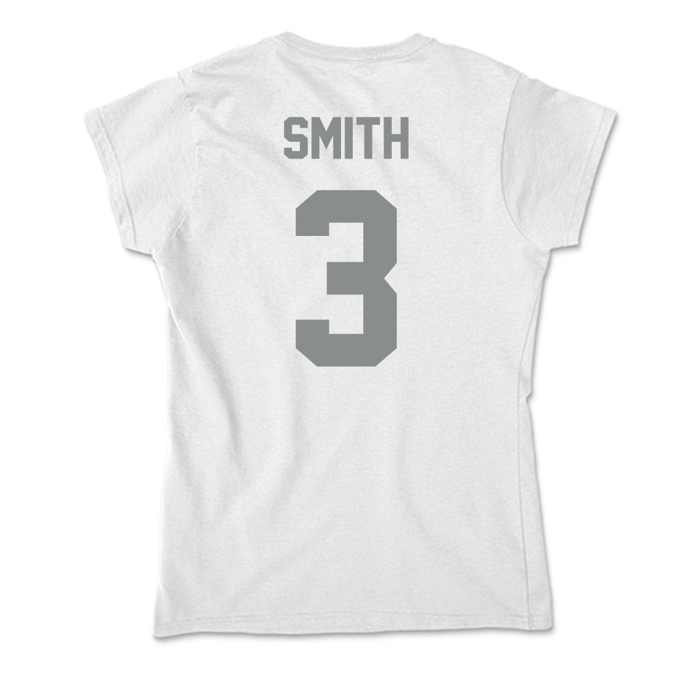 Montana - NCAA Women's Soccer : Abby Smith - Soft Style Women’s T-Shirt-1